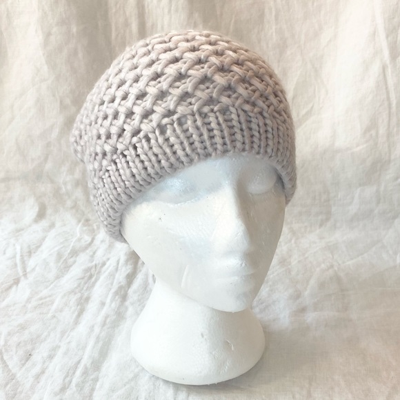 Lord & Taylor Slouching Knit Pom Toque Hat - Picture 3 of 16